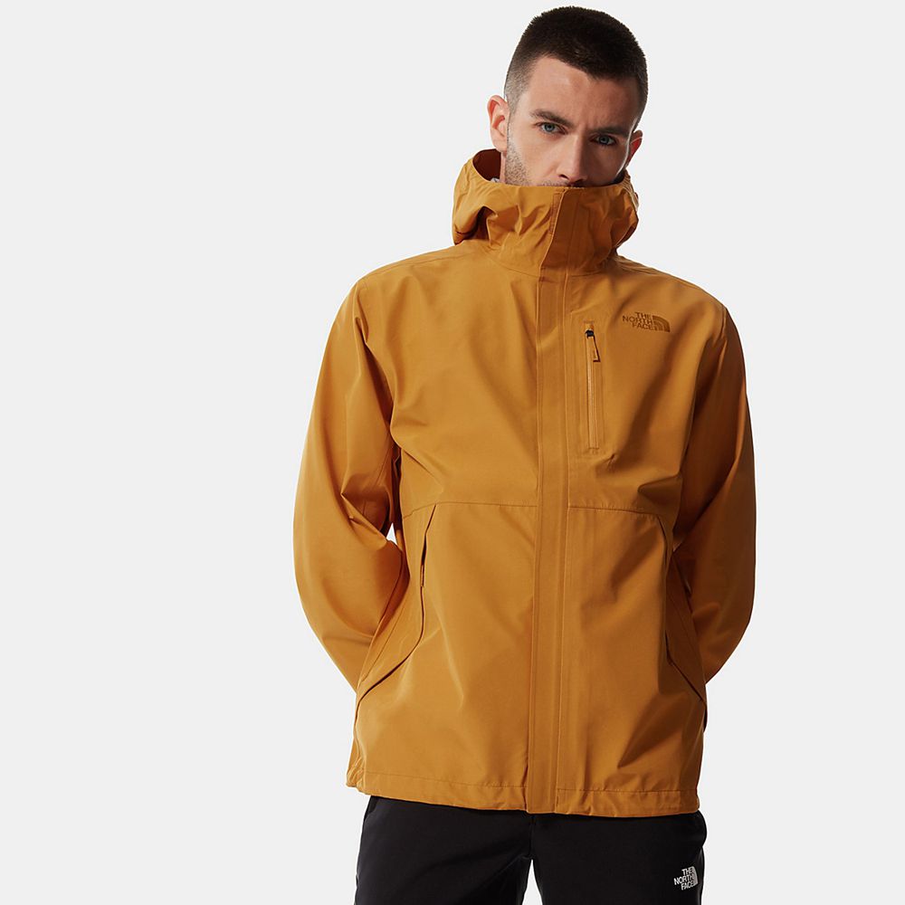 The North Face Lightweight Shell Jackets Mens Australia - The North Face Dryzzle Futurelight™ Yellow